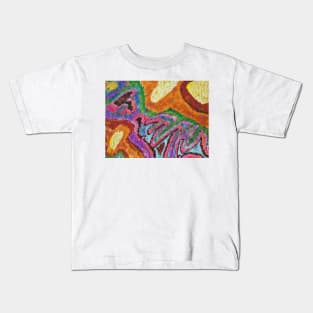 Sun Infusion Abstract Kids T-Shirt